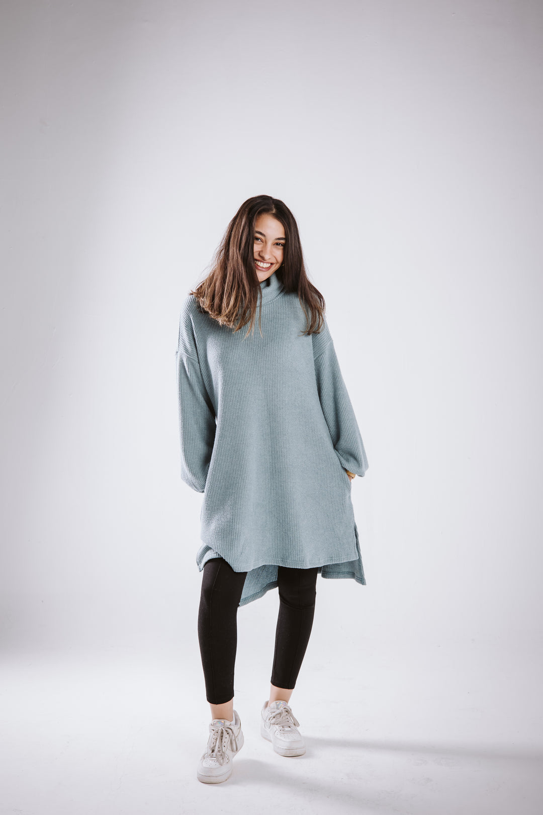 The Cowl Neck Sweater