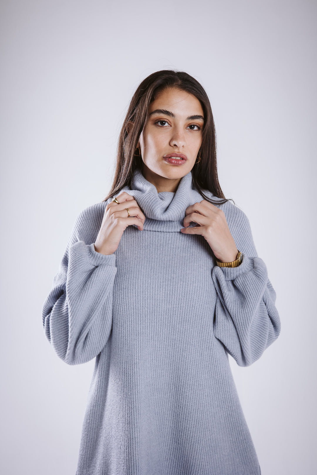 The Cowl Neck Sweater