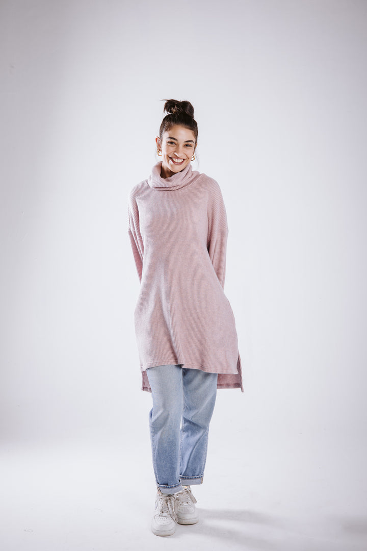 The Cowl Neck Sweater