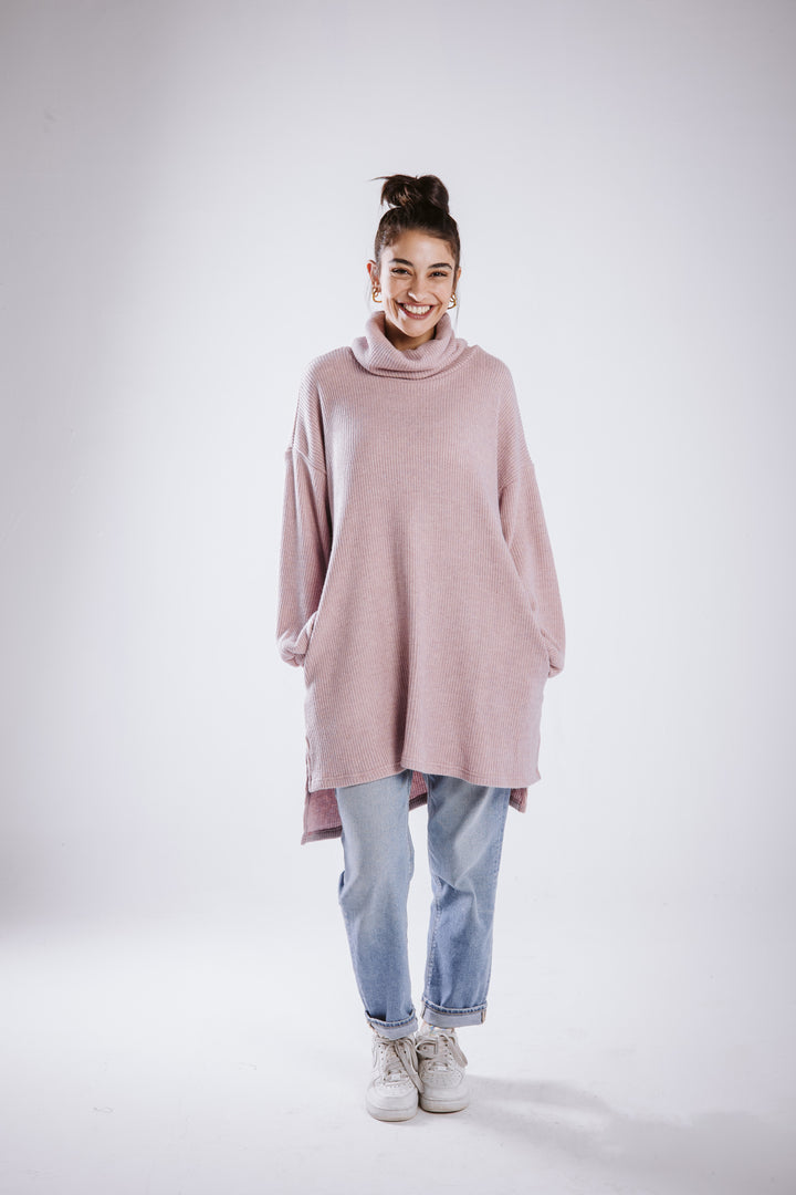 The Cowl Neck Sweater