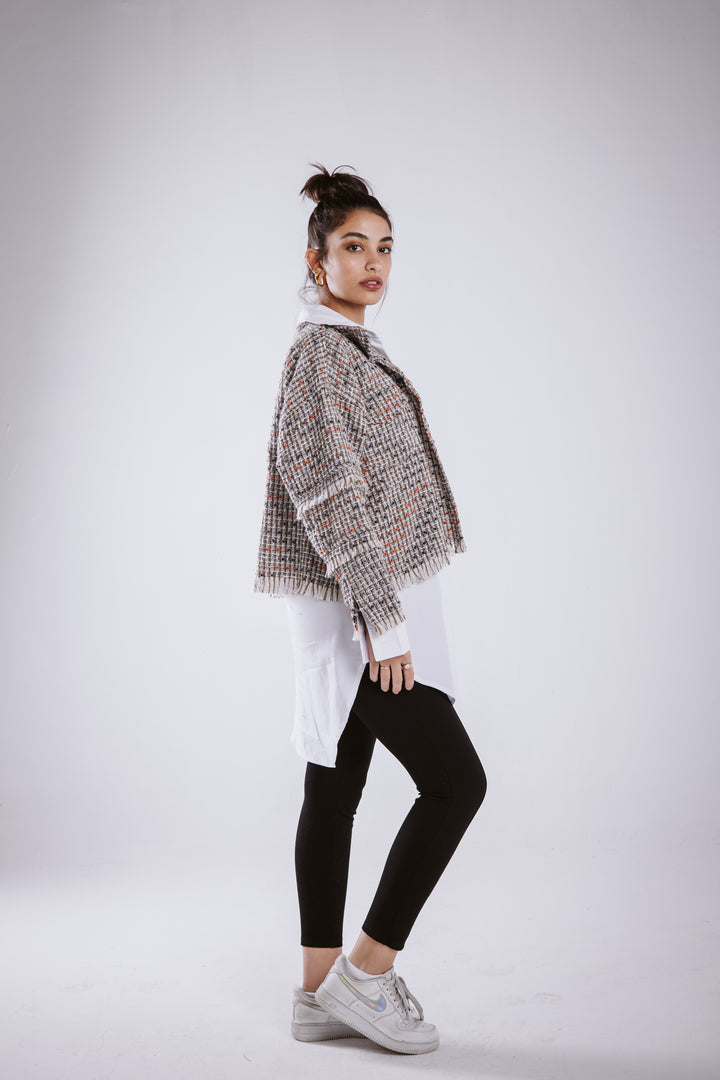 Tweed Cropped Jacket