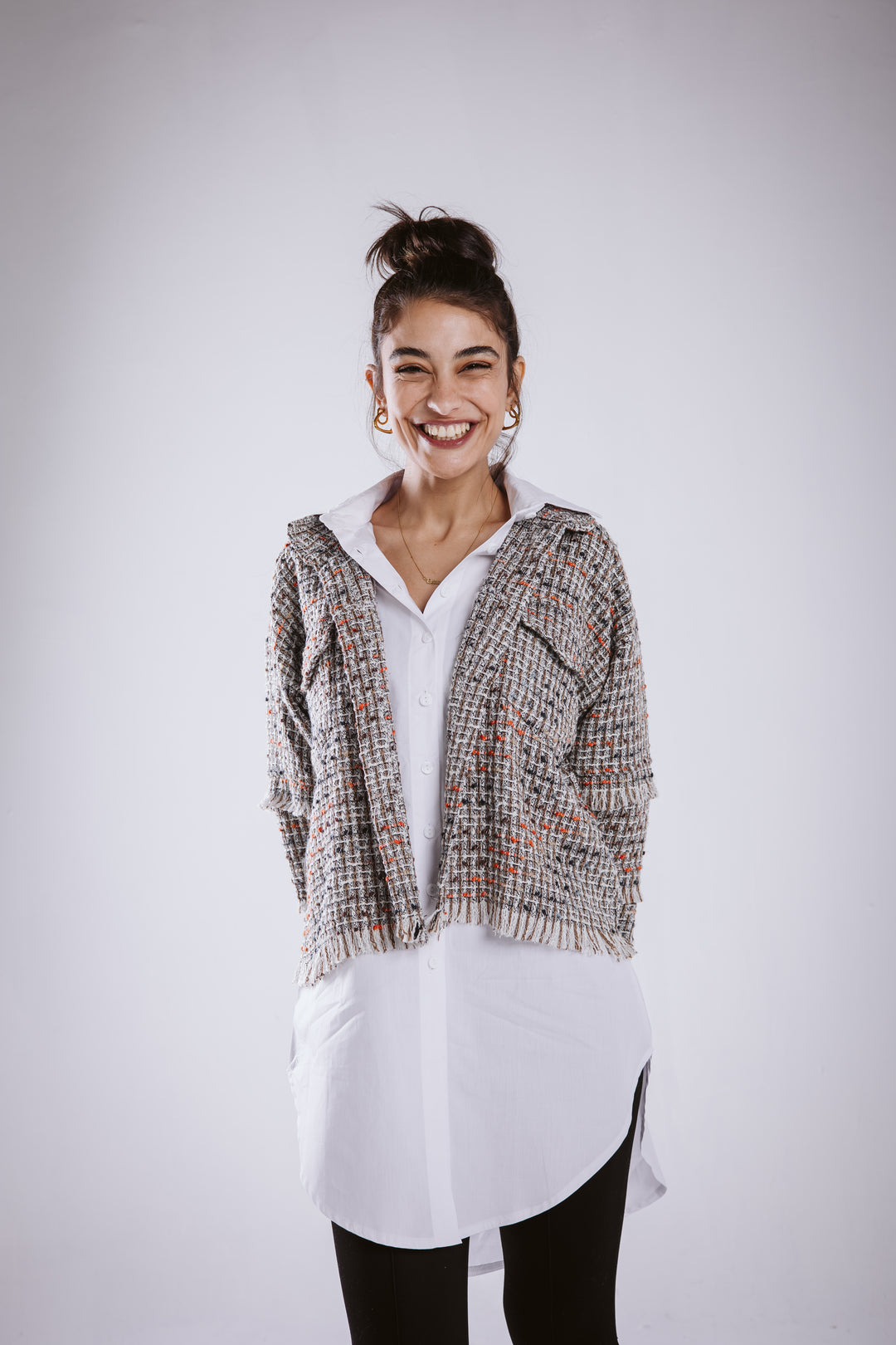 Tweed Cropped Jacket