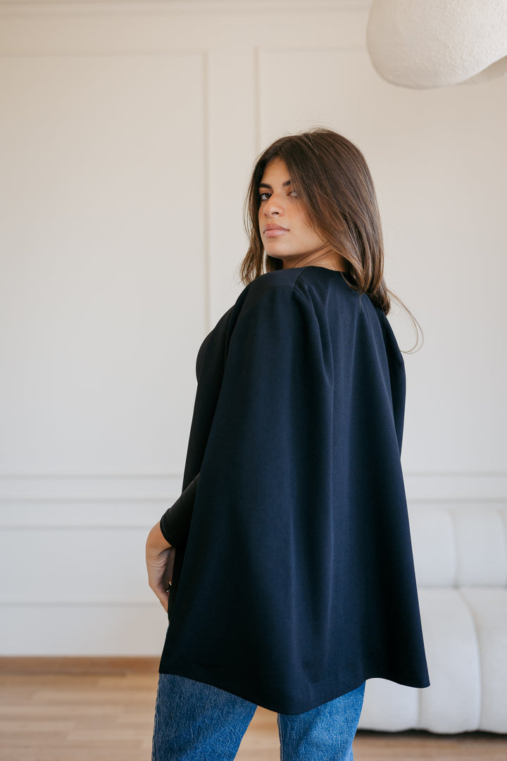 Cut out formal cape