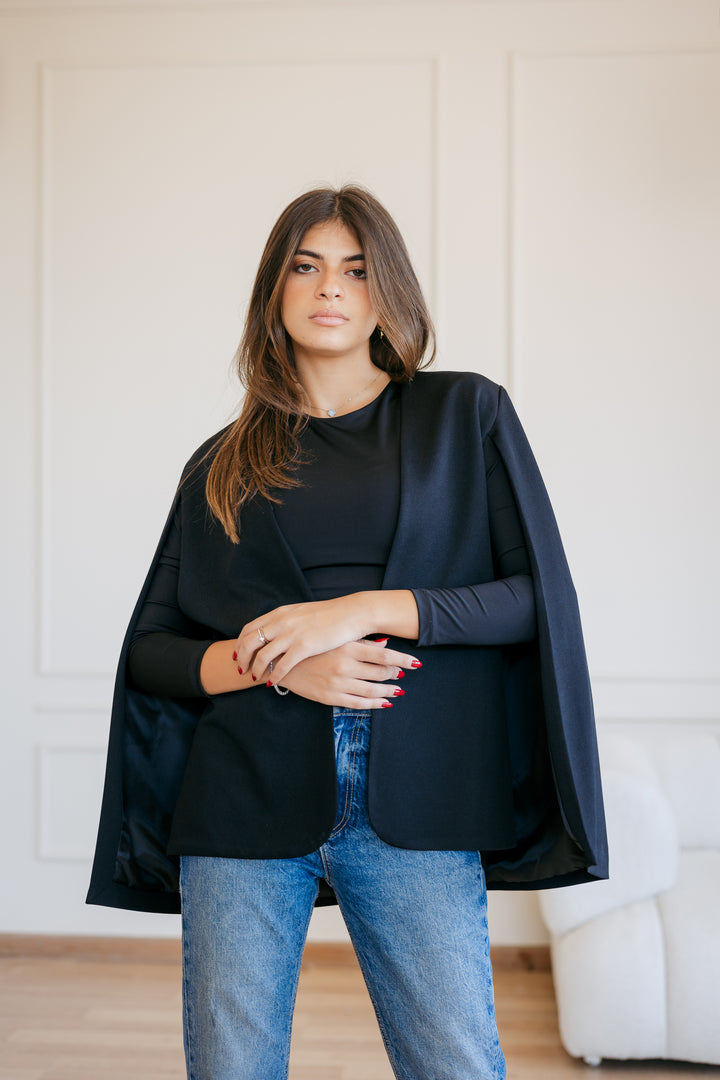 Cut out formal cape