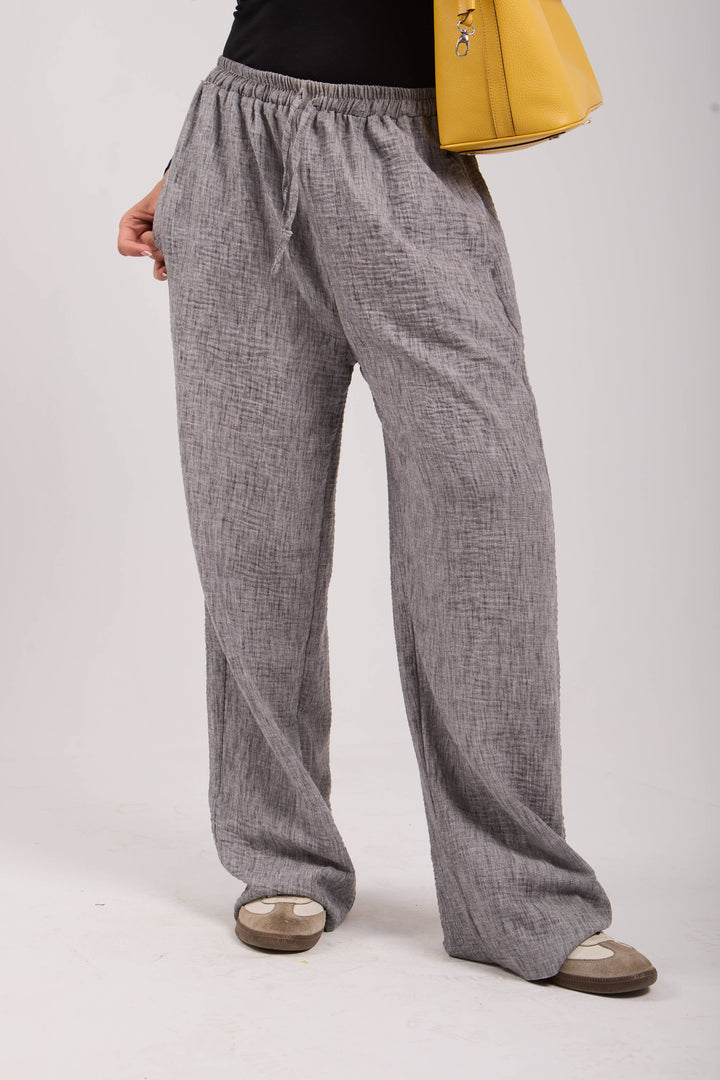 Linen Drawstring Pants