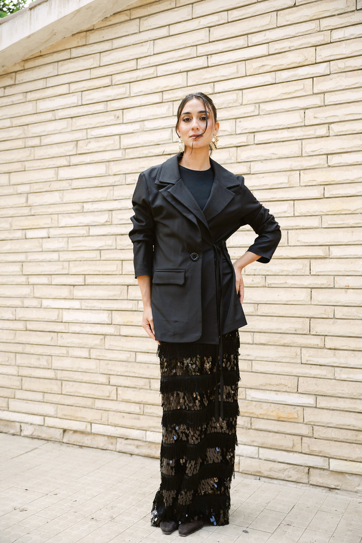 Double Collar Blazer