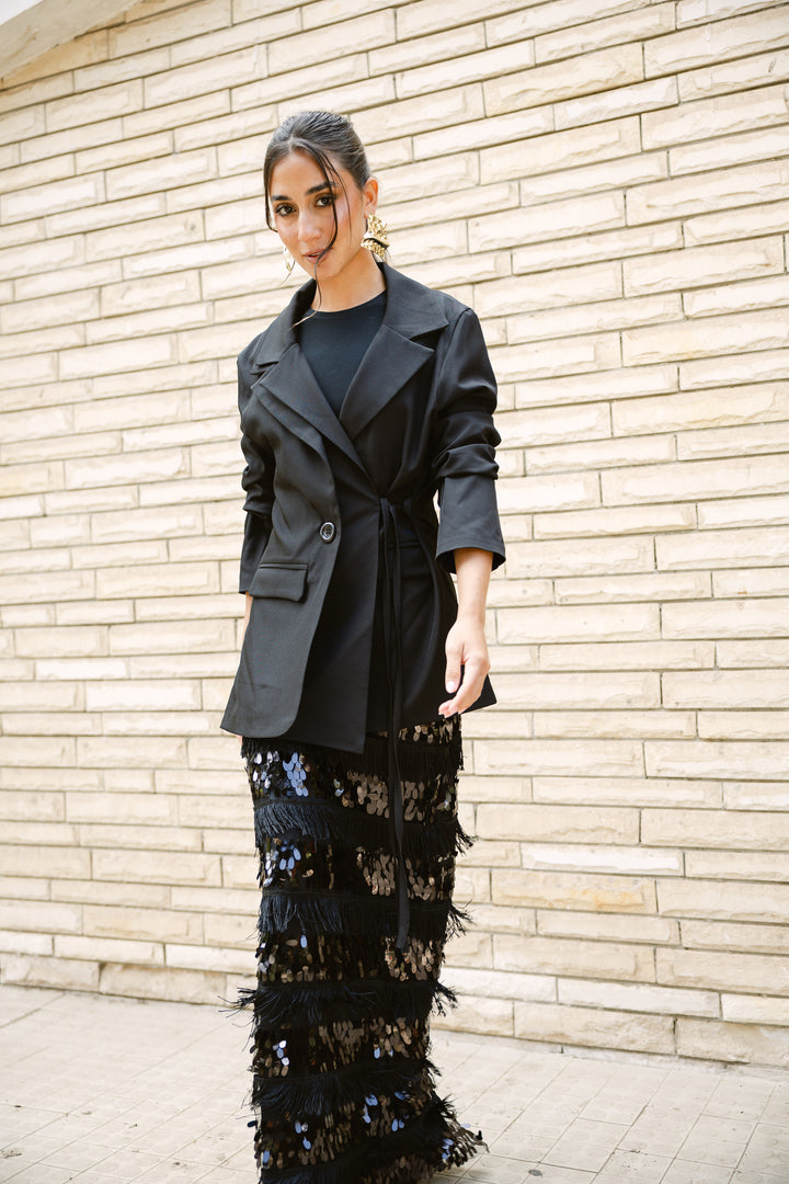 Double Collar Blazer