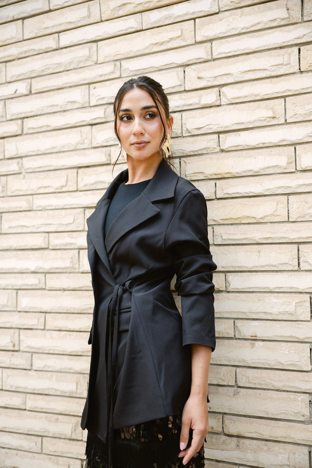 Double Collar Blazer