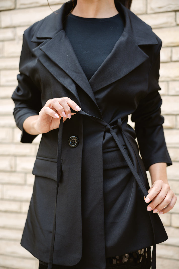 Double Collar Blazer