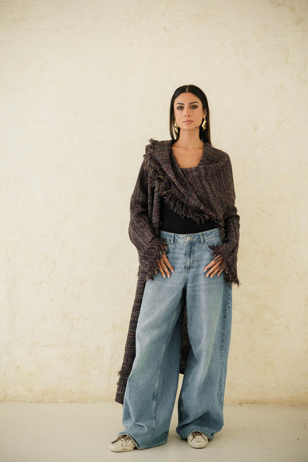 Multiway Wrap Knit Cardigan