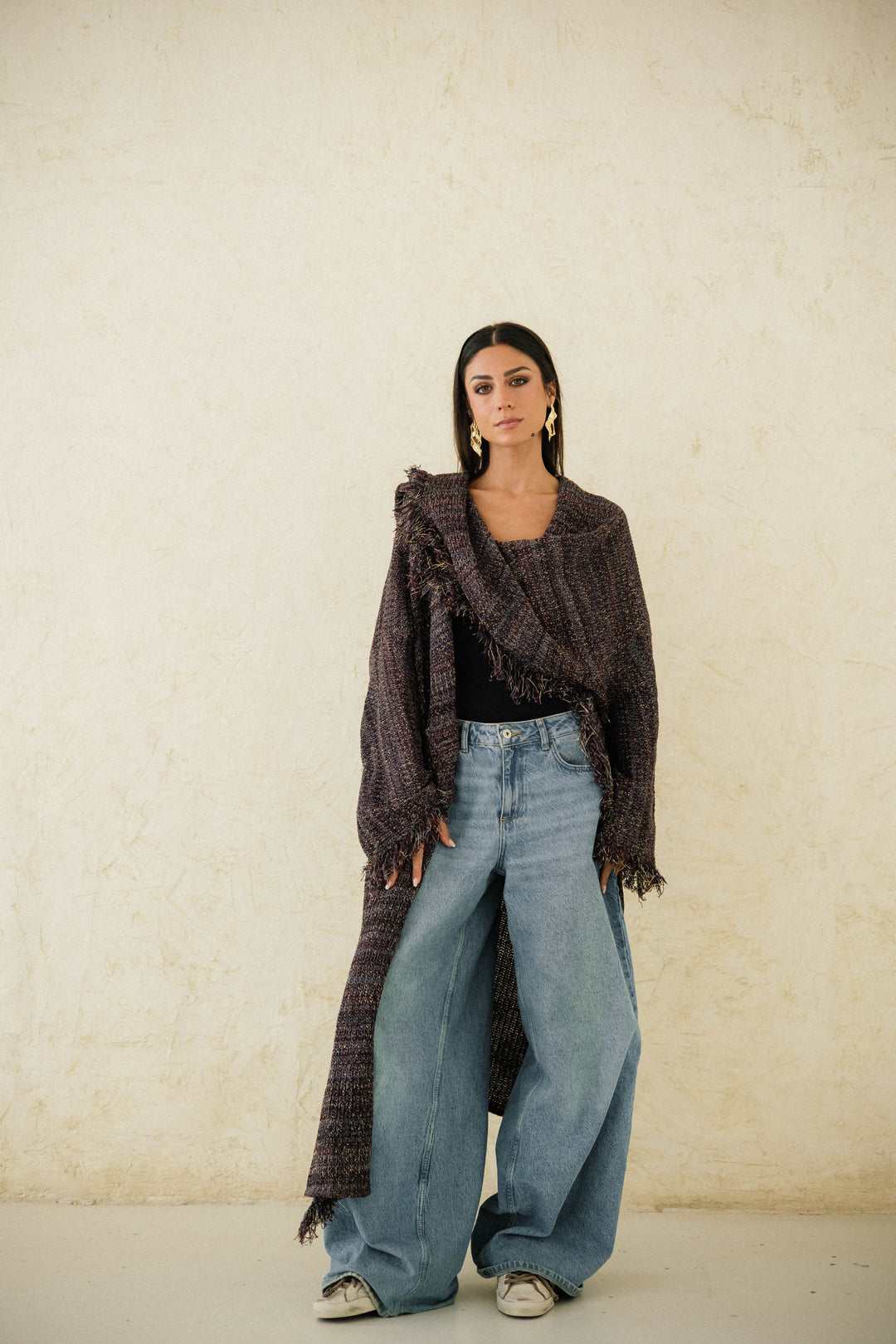 Multiway Wrap Knit Cardigan