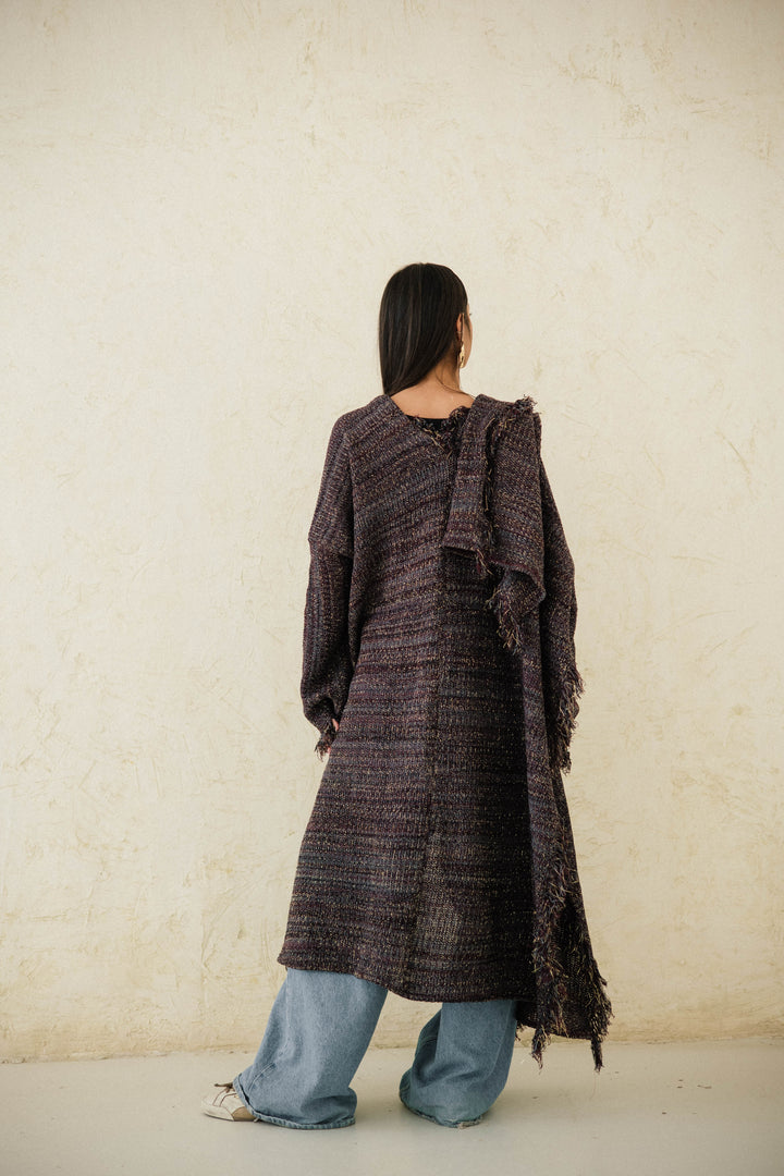 Multiway Wrap Knit Cardigan