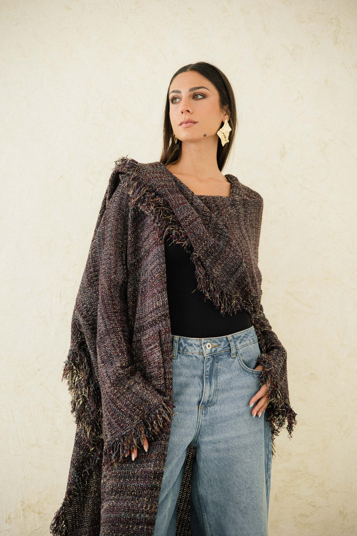 Multiway Wrap Knit Cardigan