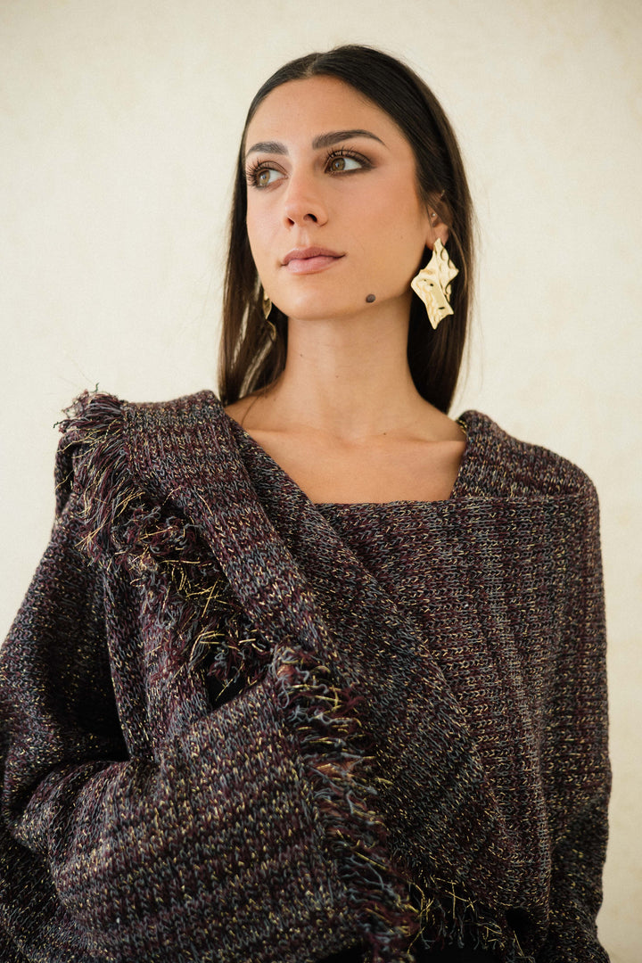 Multiway Wrap Knit Cardigan