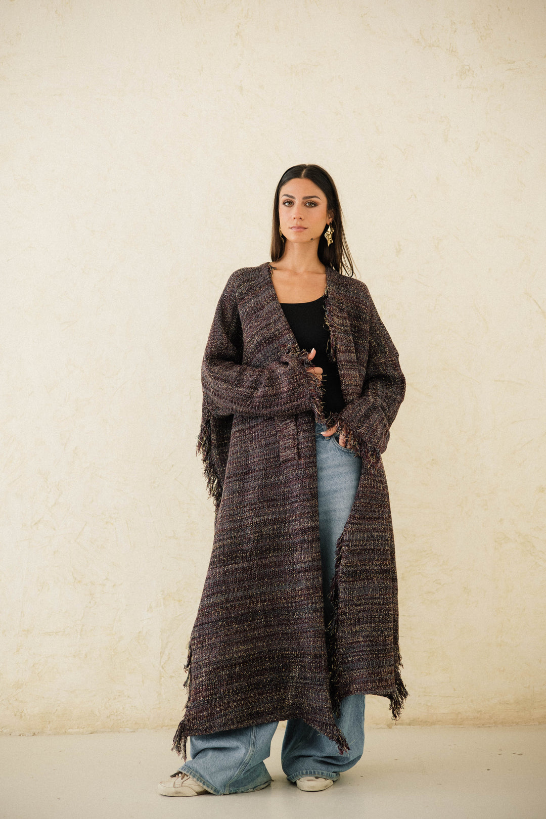 Multiway Wrap Knit Cardigan