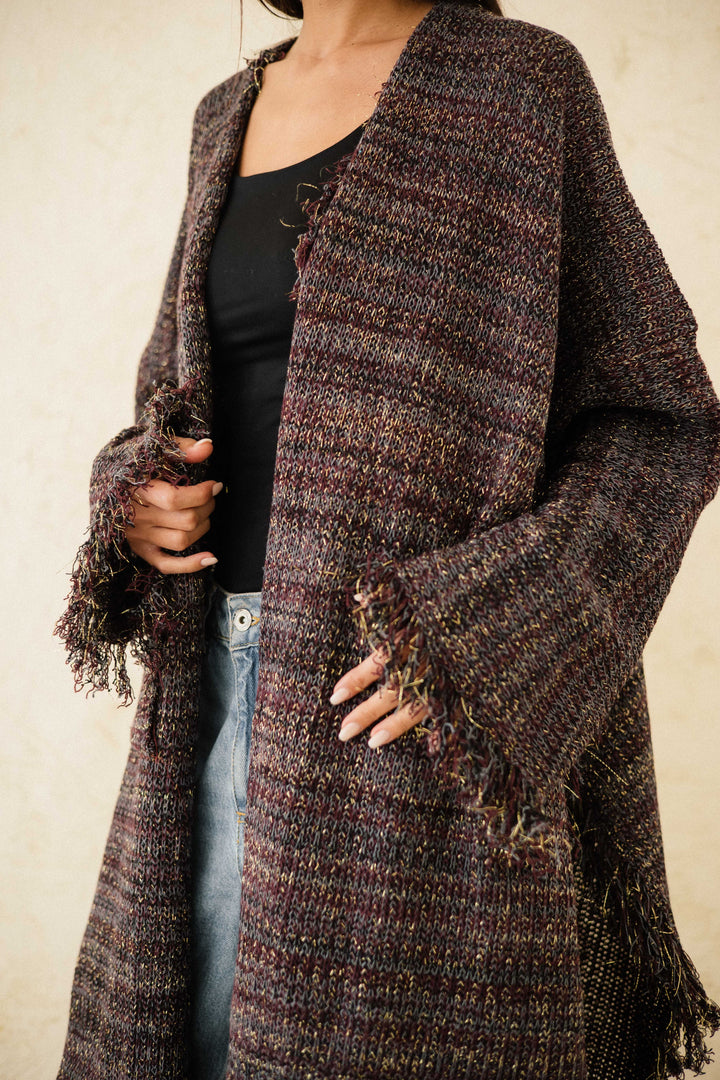 Multiway Wrap Knit Cardigan