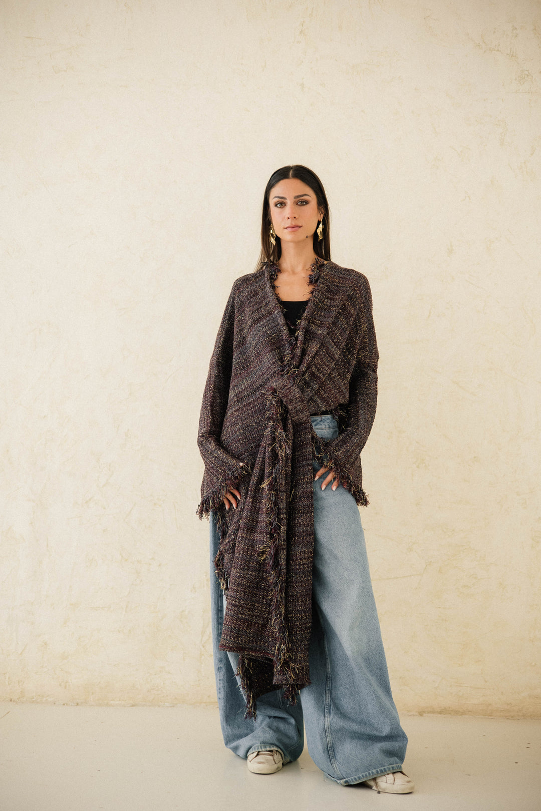 Multiway Wrap Knit Cardigan