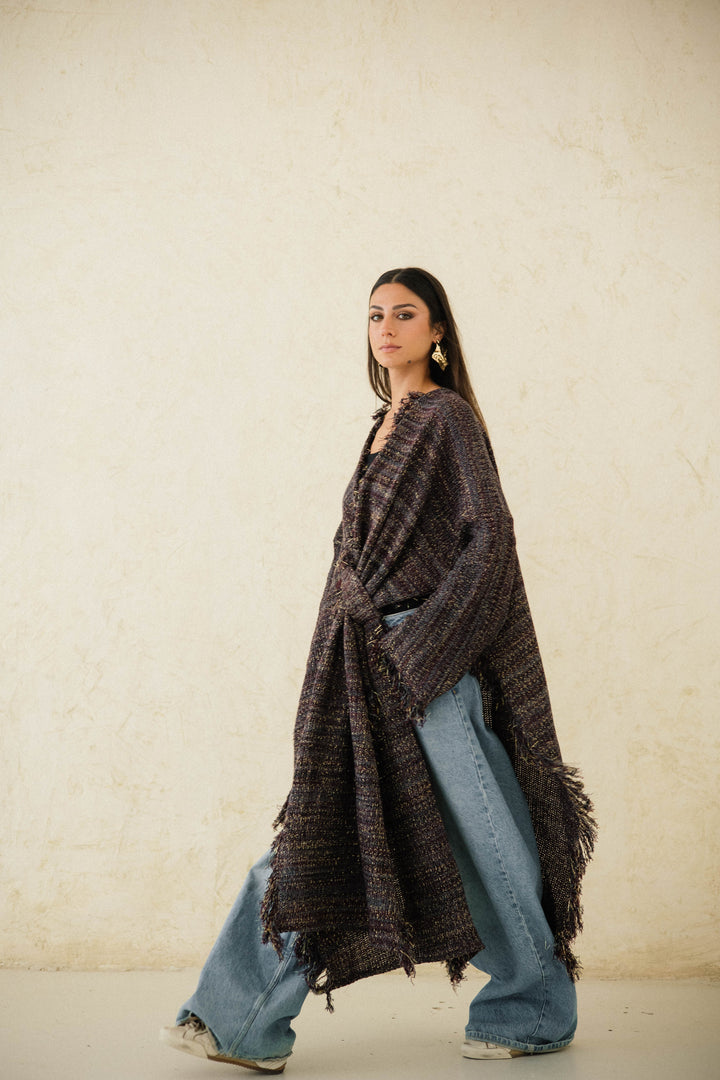 Multiway Wrap Knit Cardigan