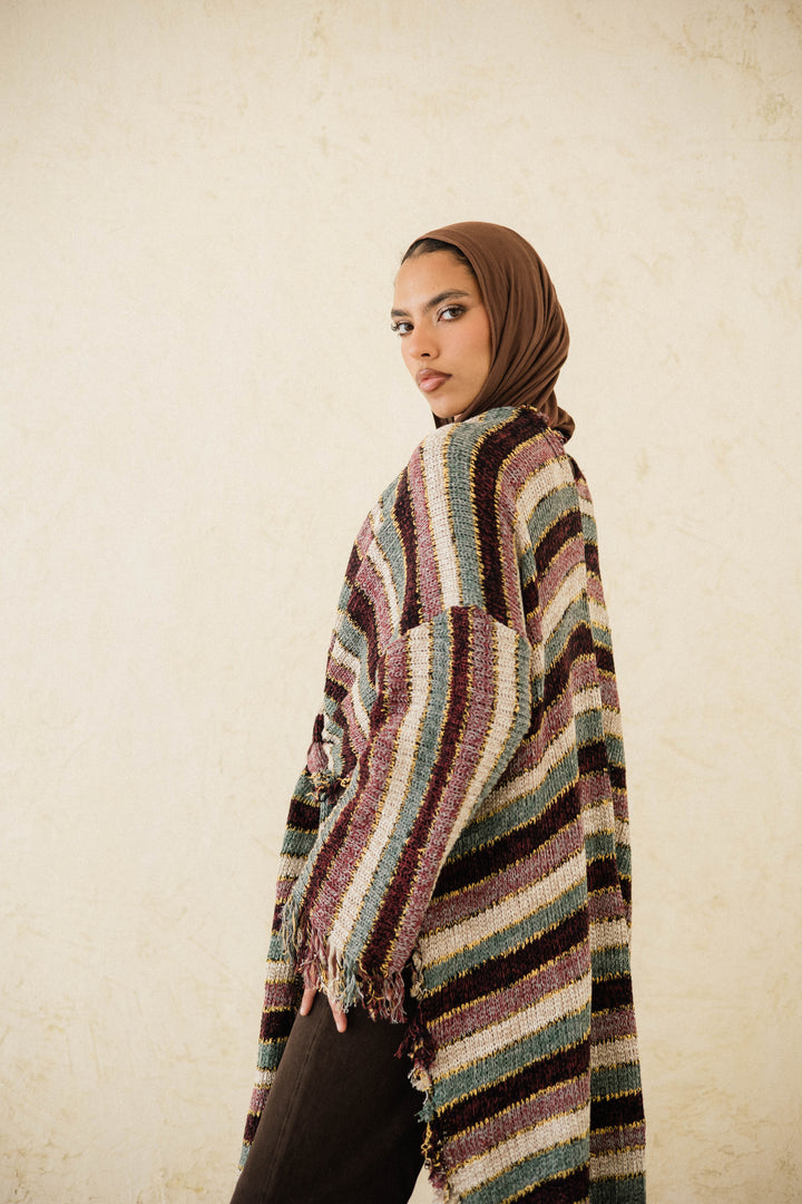 Multiway Wrap Knit Cardigan