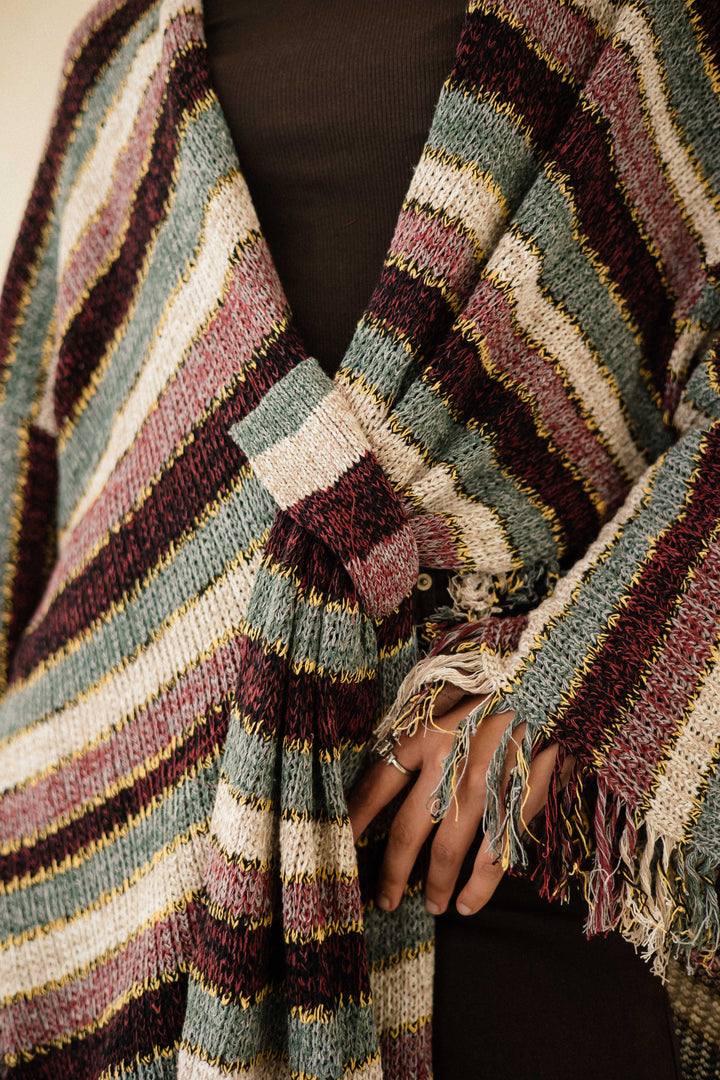 Multiway Wrap Knit Cardigan