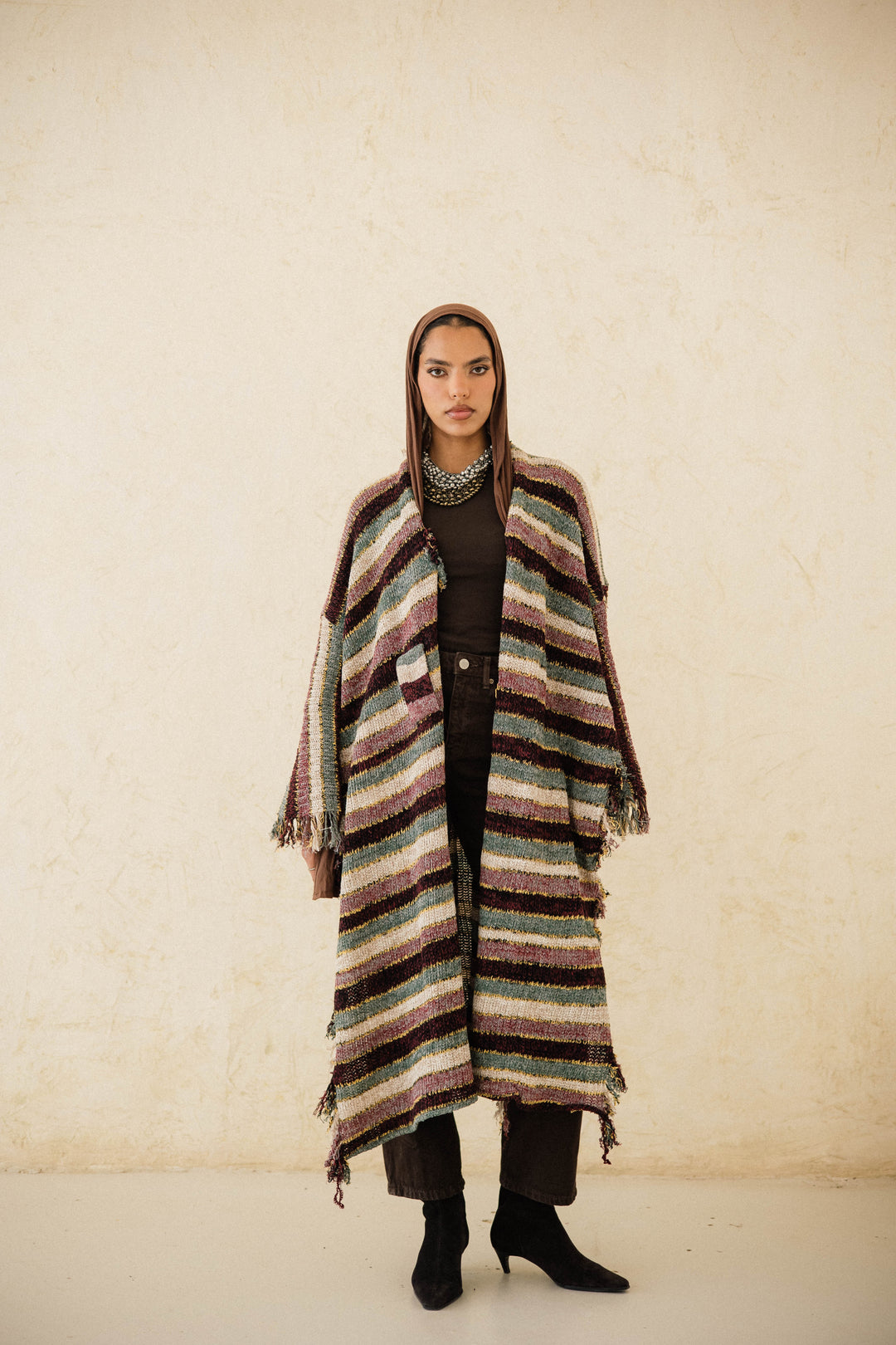 Multiway Wrap Knit Cardigan