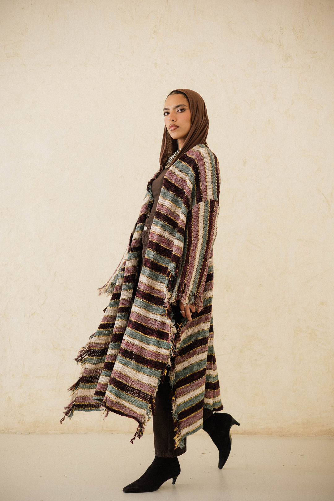 Multiway Wrap Knit Cardigan