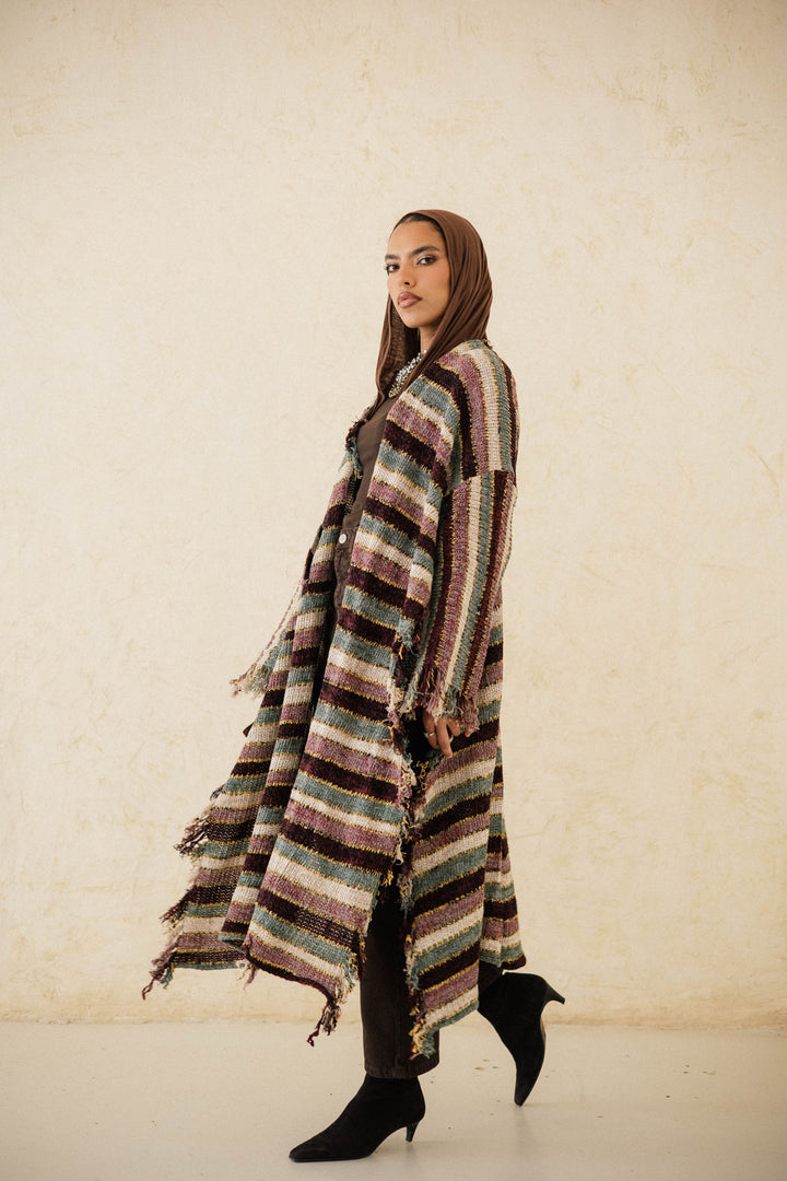 Multiway Wrap Knit Cardigan