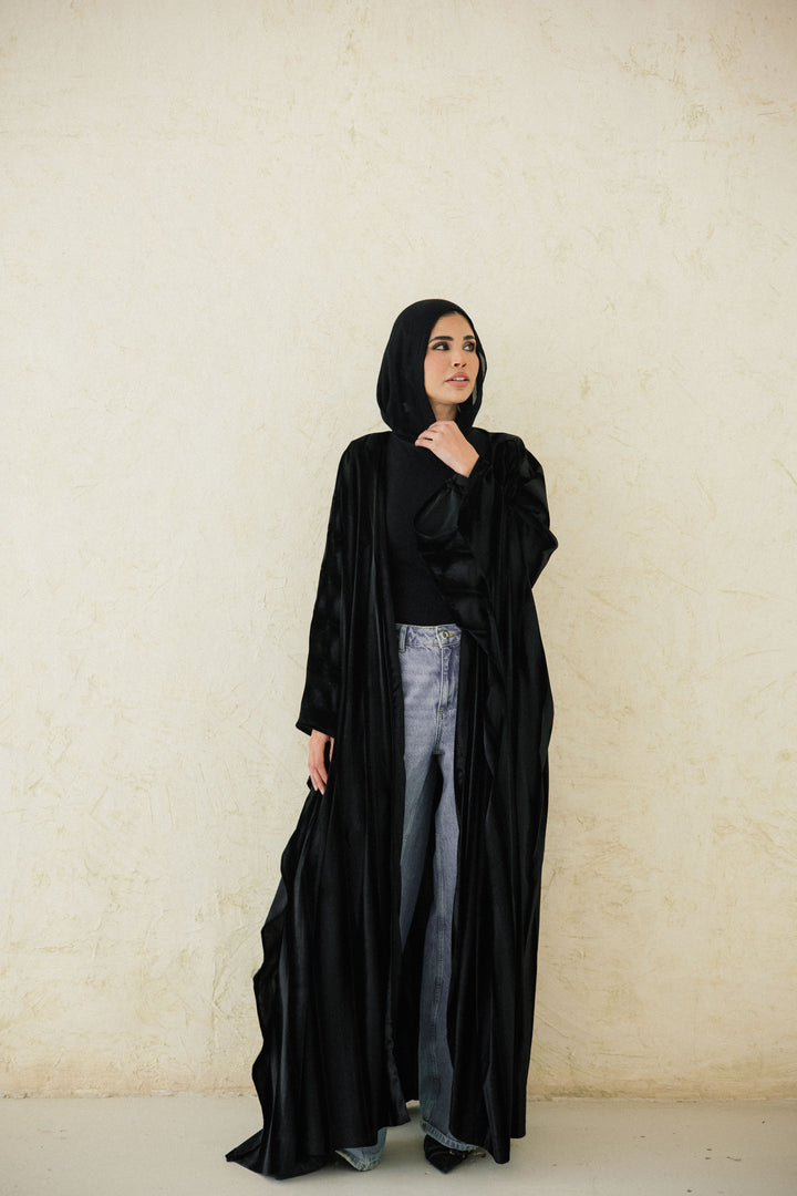 Draped Velvet Kaftan