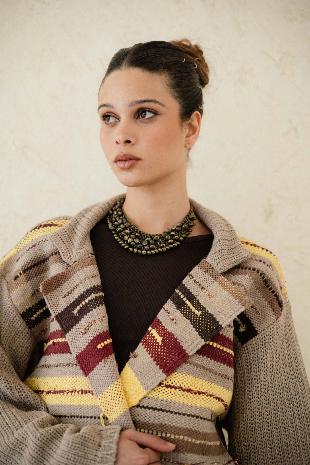 Fringed Panel Jacket