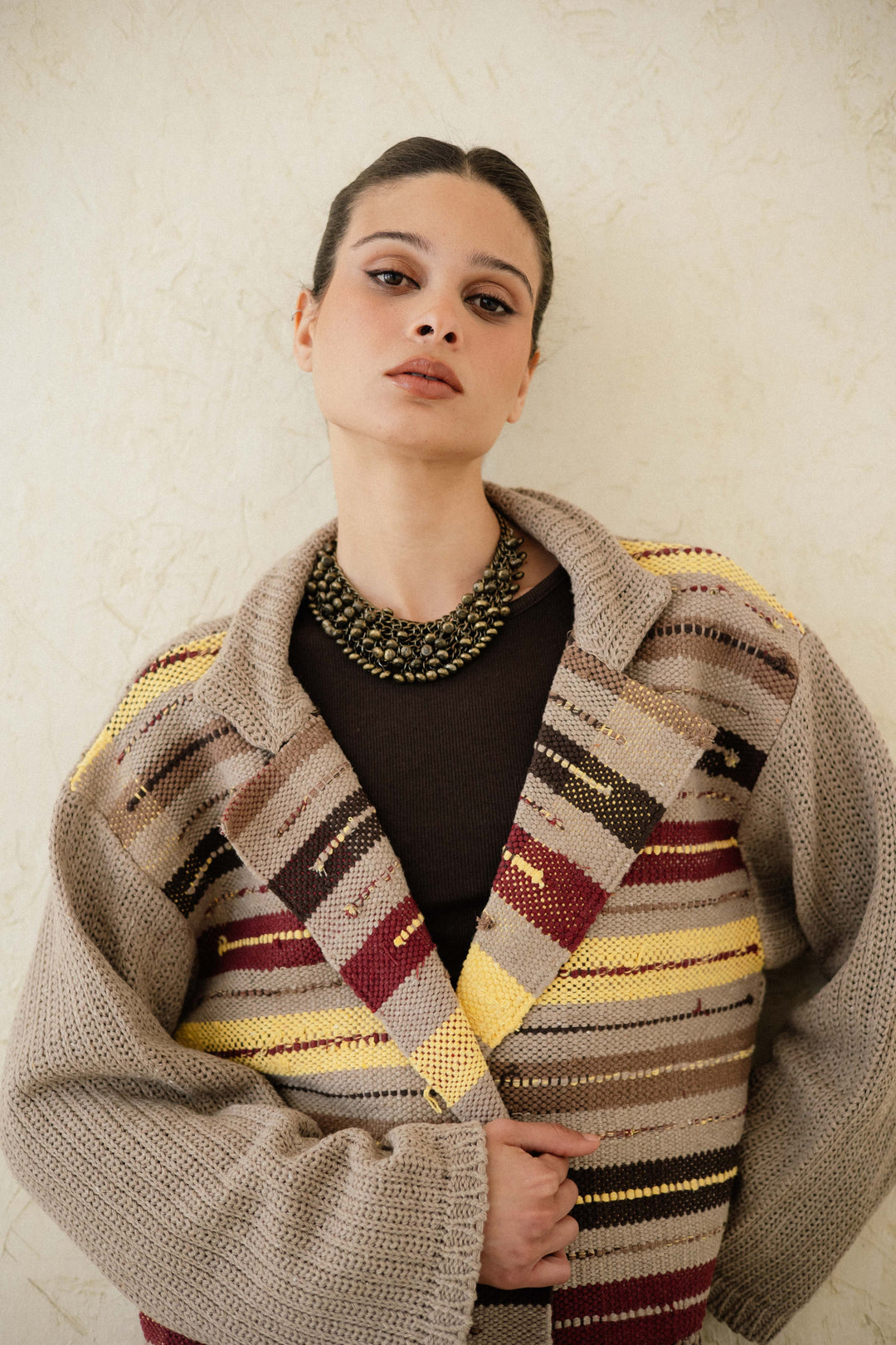 Fringed Panel Jacket