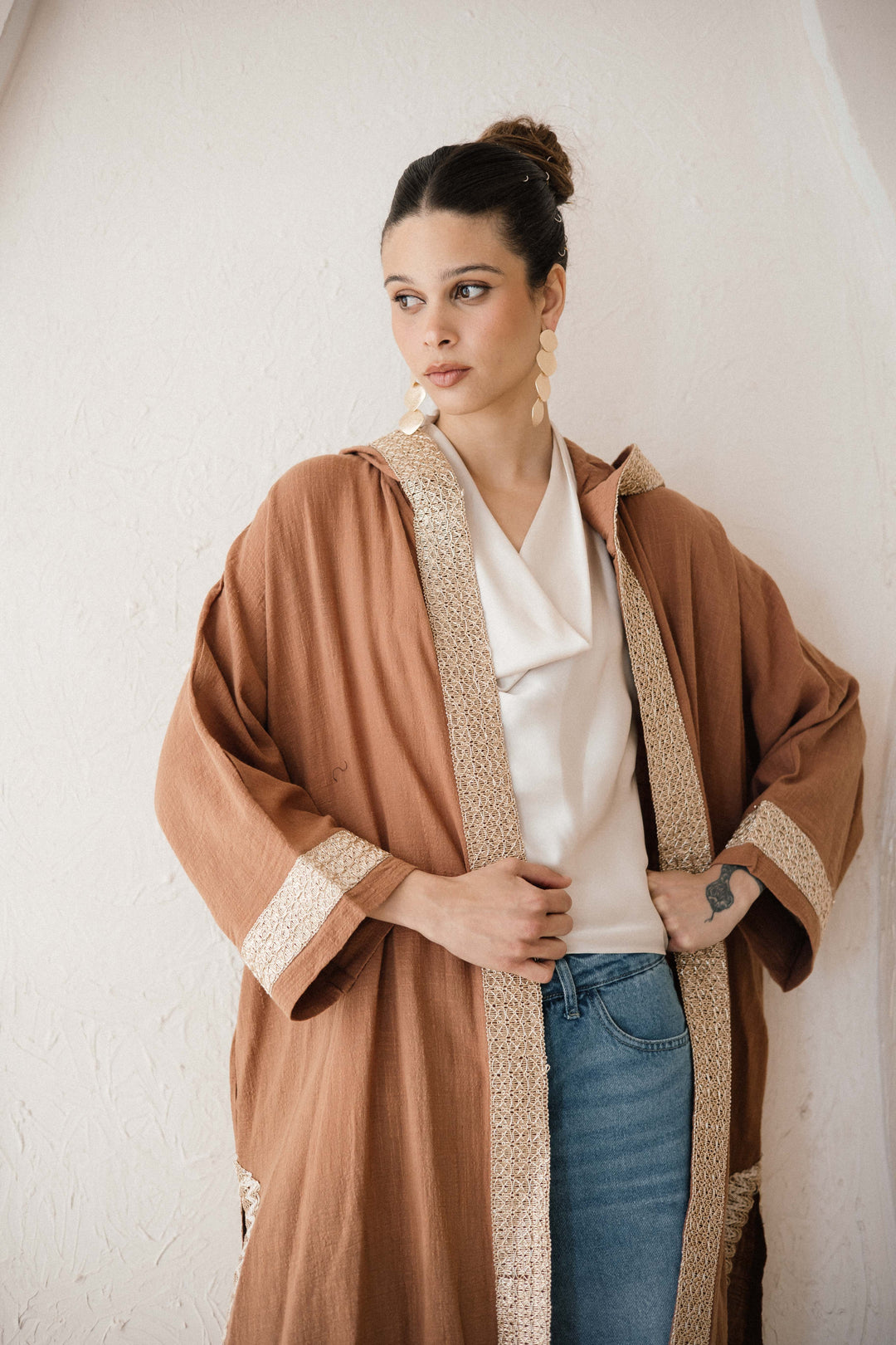 Girl in the hood kaftan