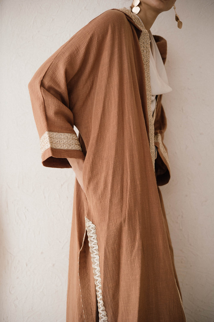 Girl in the hood kaftan