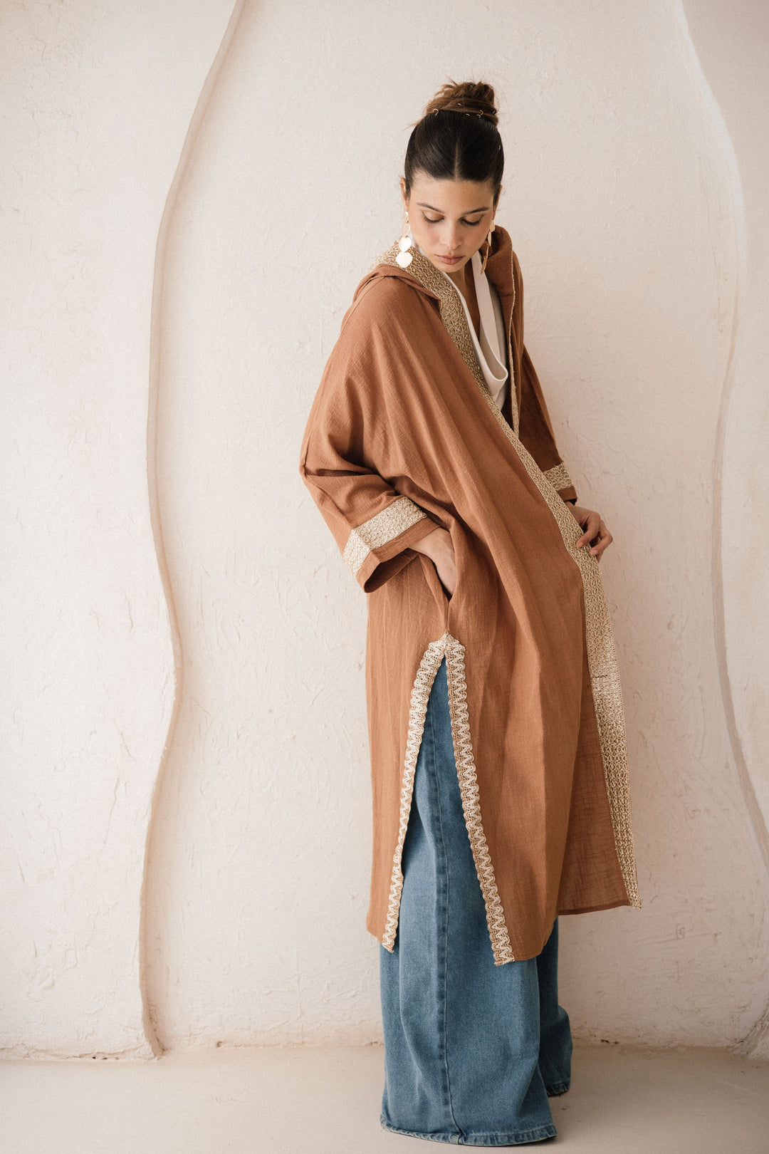 Girl in the hood kaftan