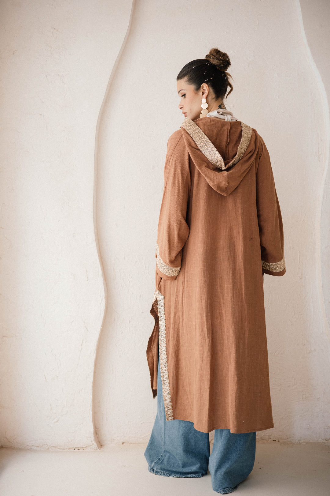 Girl in the hood kaftan