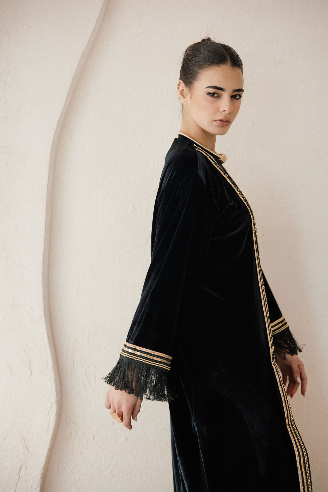 Imperial velvet kaftan