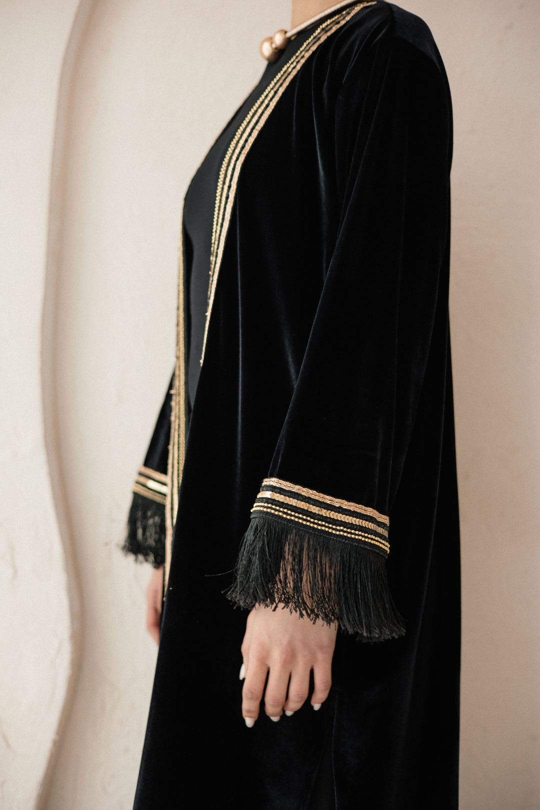 Imperial velvet kaftan