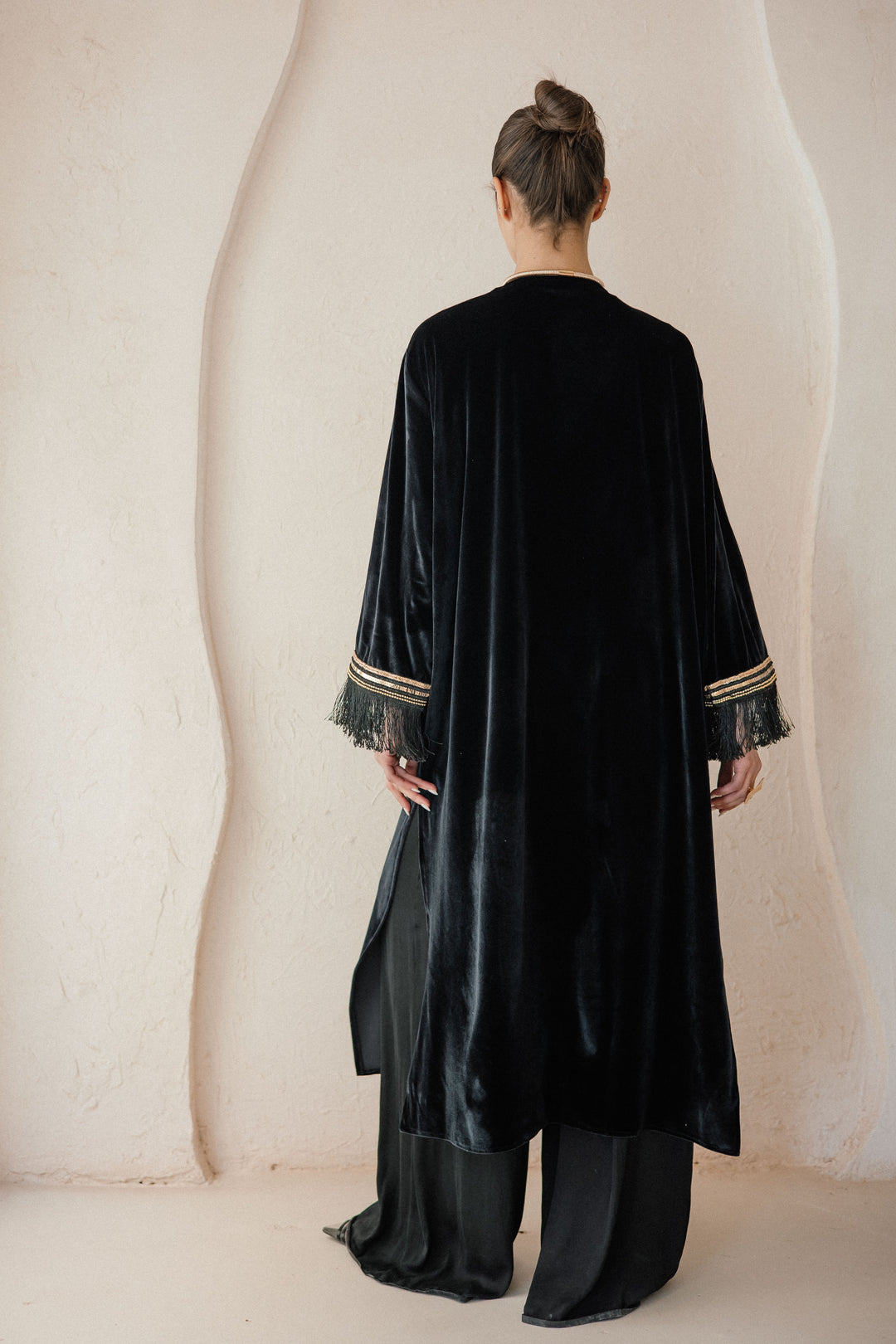 Imperial velvet kaftan
