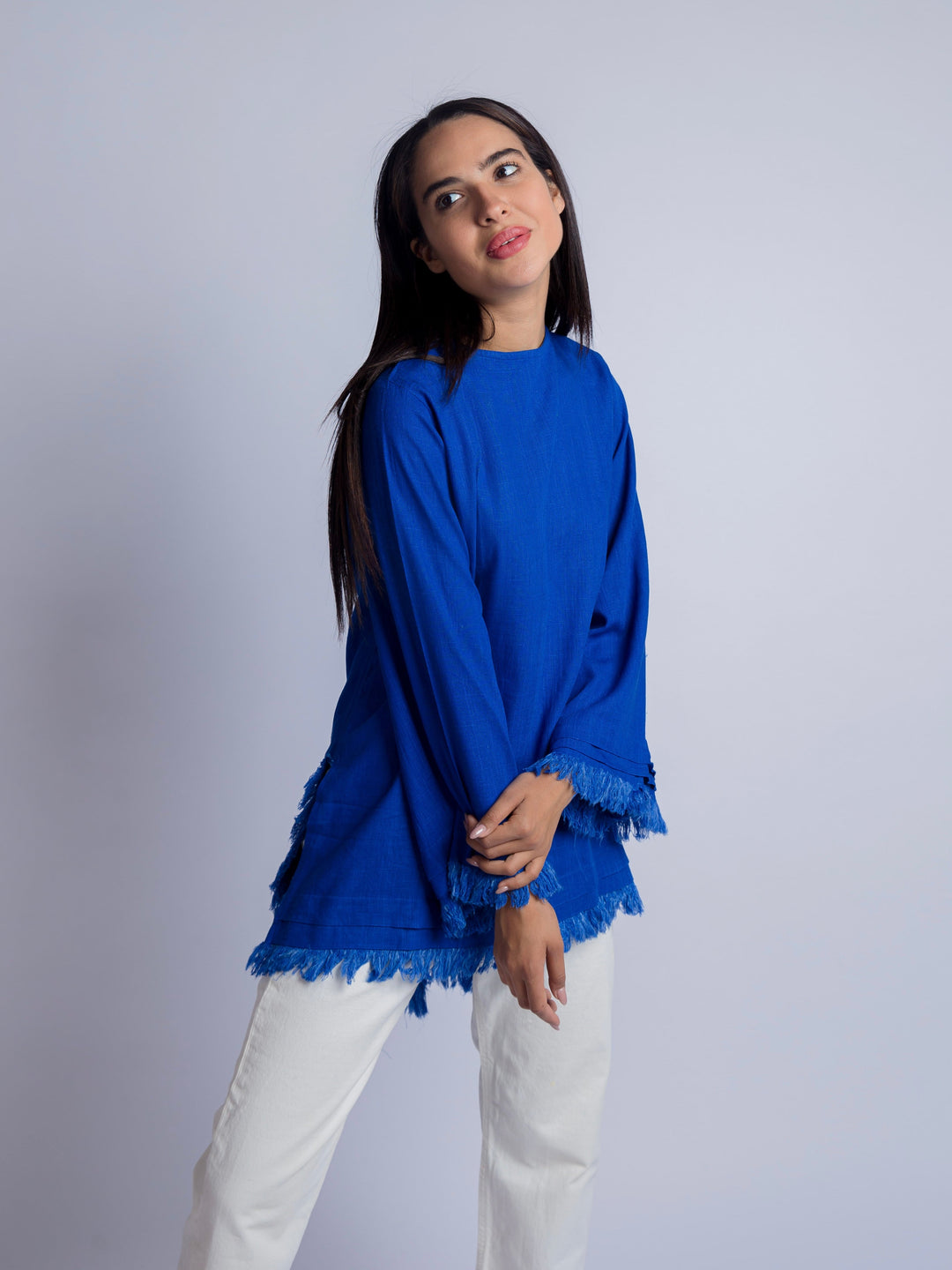 Fringy top